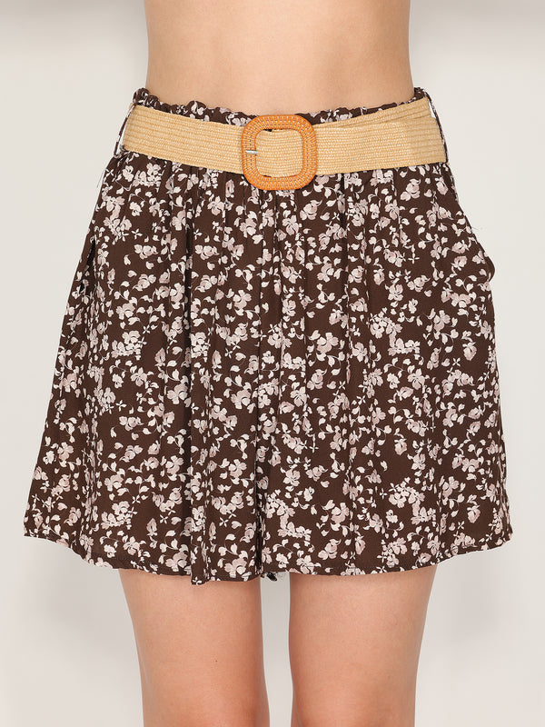 Shorts in fantasia floreale
