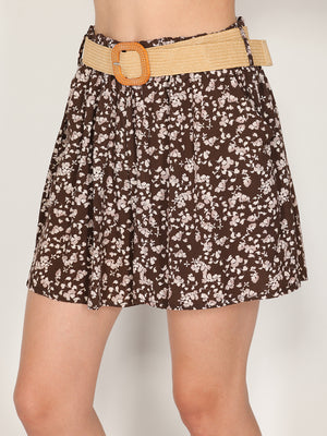 Shorts in fantasia floreale