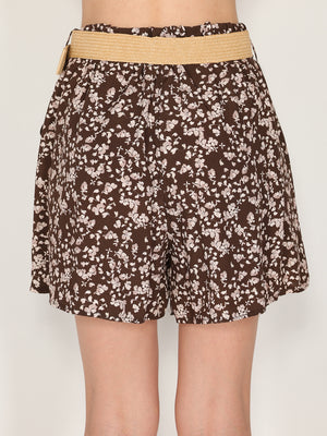 Shorts in fantasia floreale