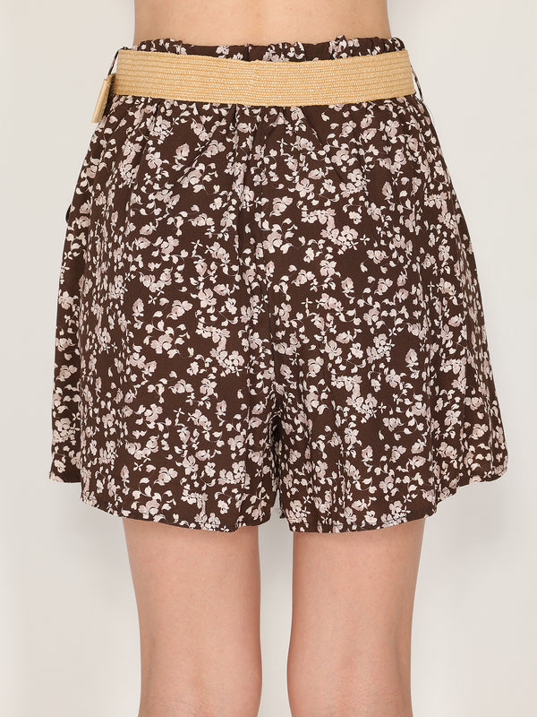 Shorts in fantasia floreale