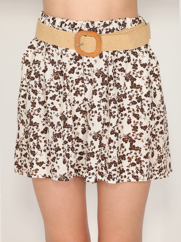 Shorts in fantasia floreale