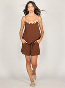 Completo top e shorts