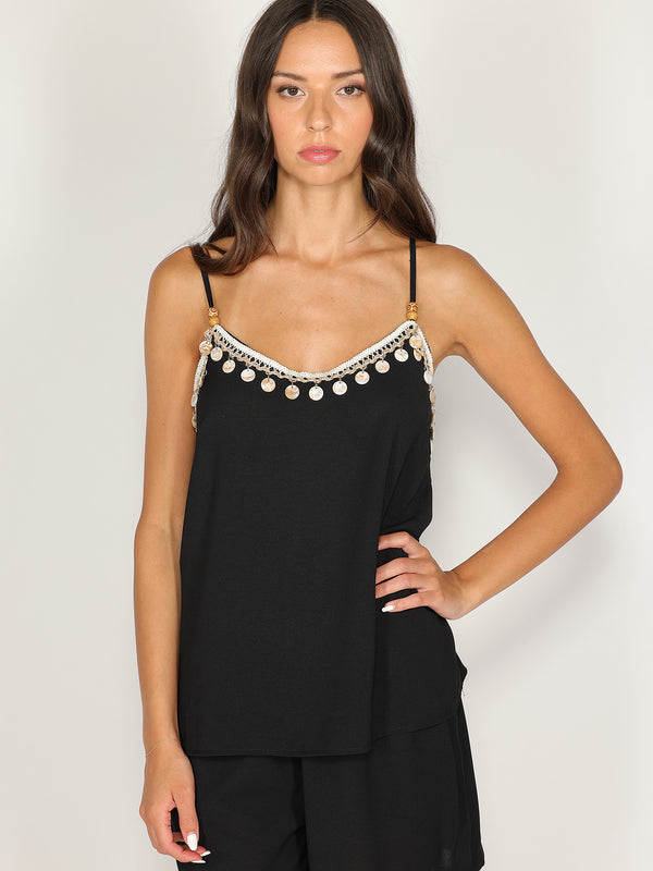 Completo top e shorts