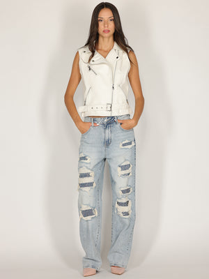 Gilet ecopelle