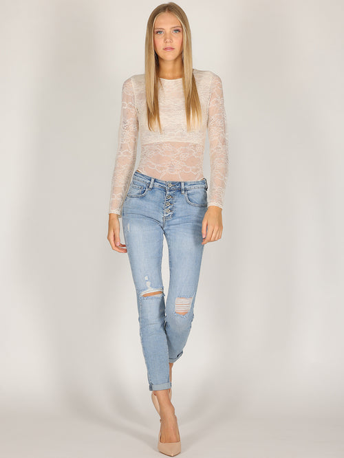 Jeans strappati