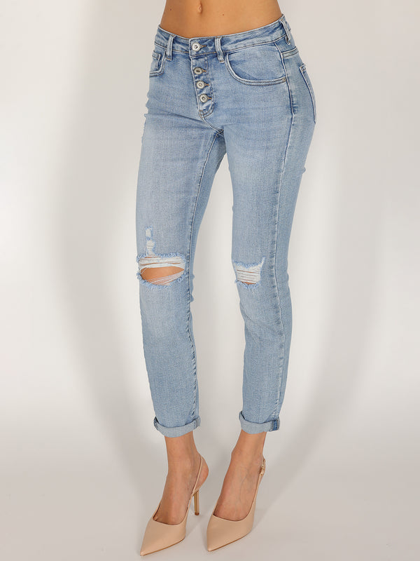 Jeans strappati