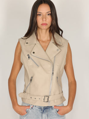 Gilet ecopelle