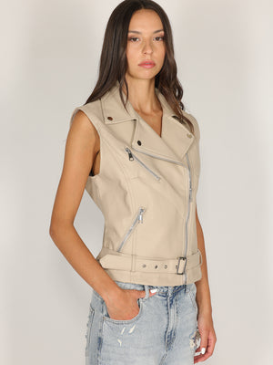 Gilet ecopelle