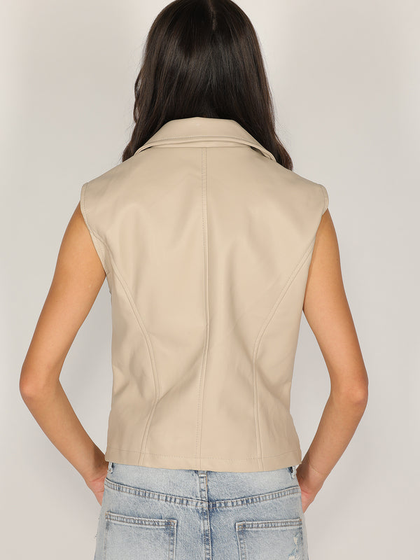 Gilet ecopelle