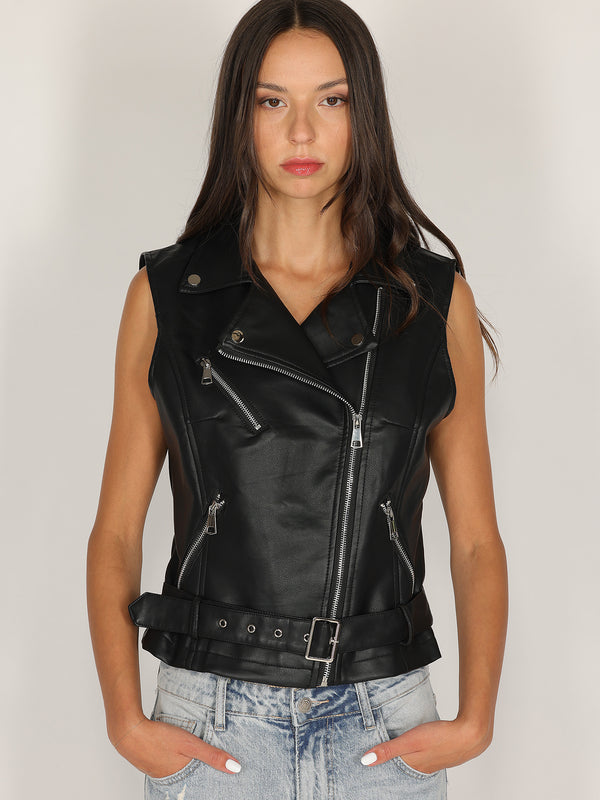Gilet ecopelle