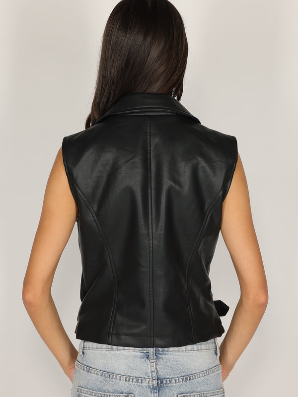 Gilet ecopelle