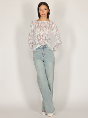 Jeans a palazzo