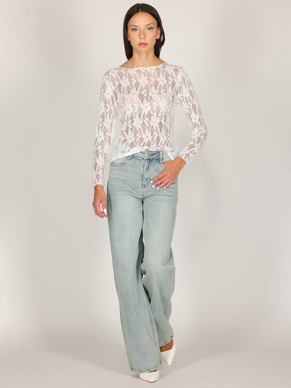 Jeans a palazzo