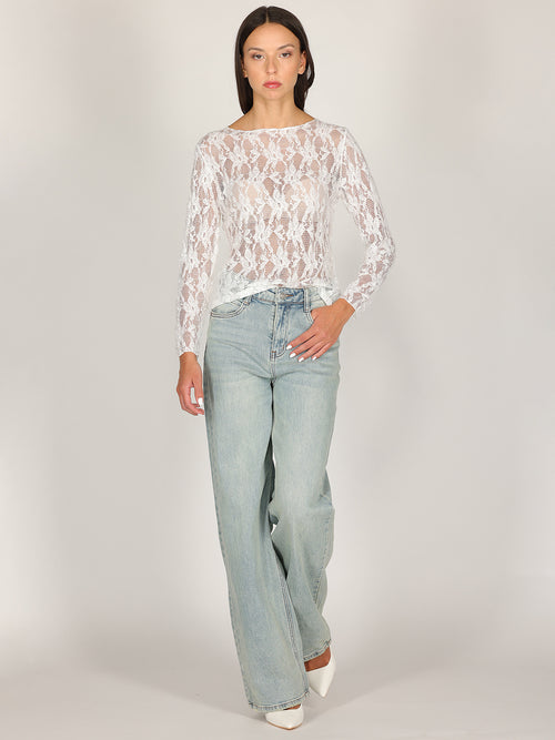 Jeans a palazzo