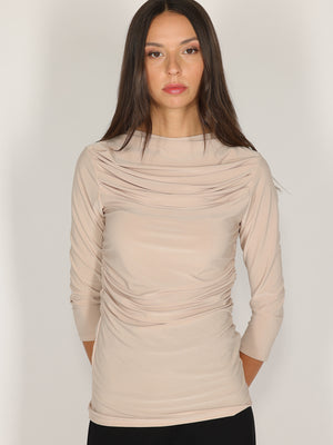 Maglia arricciata