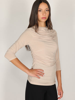 Maglia arricciata