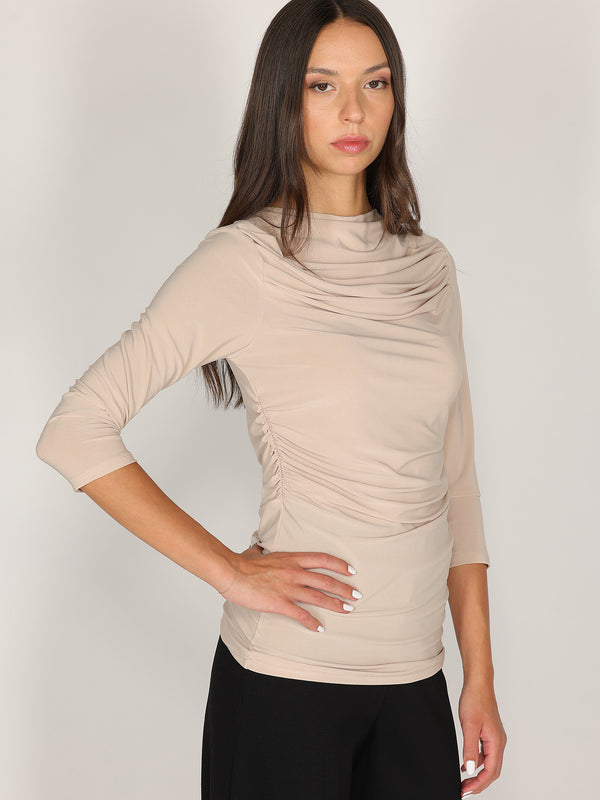 Maglia arricciata