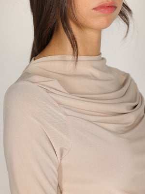 Maglia arricciata