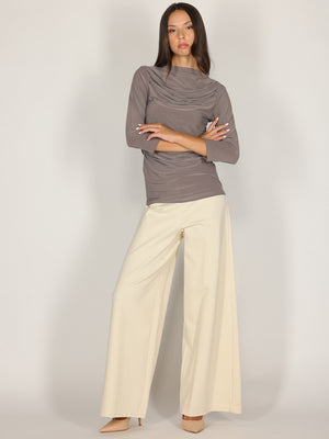 Maglia arricciata