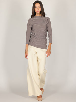 Maglia arricciata