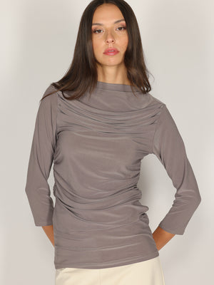 Maglia arricciata