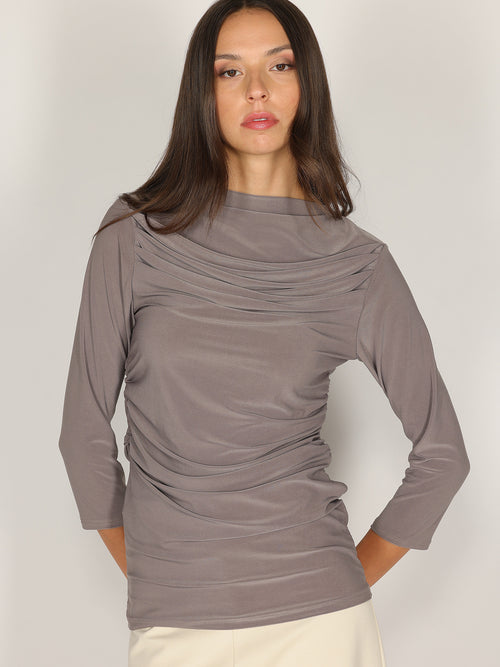 Maglia arricciata