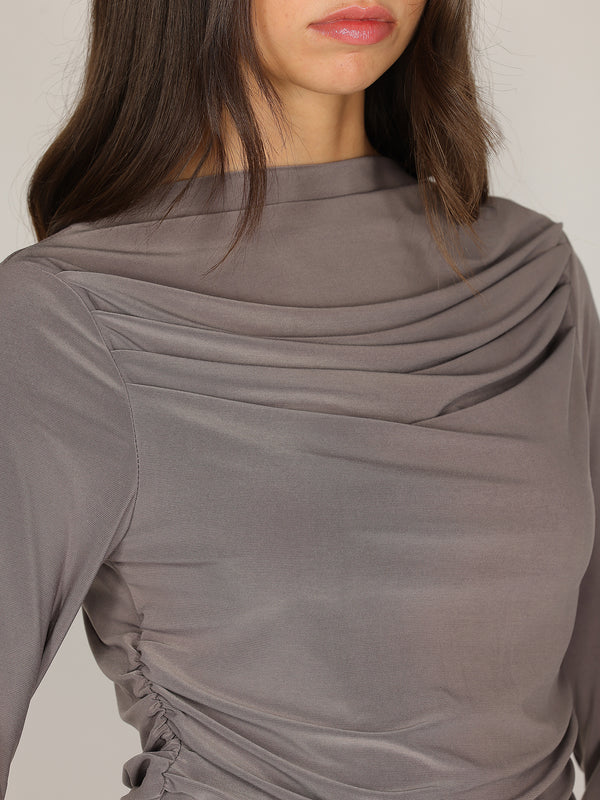 Maglia arricciata