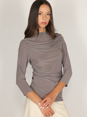 Maglia arricciata