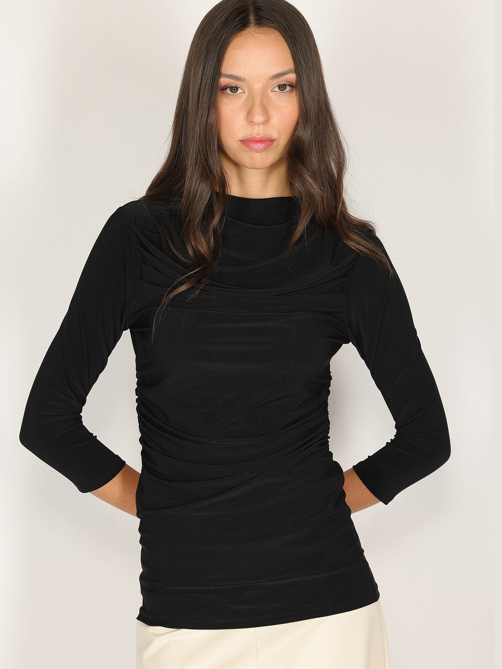 Maglia arricciata