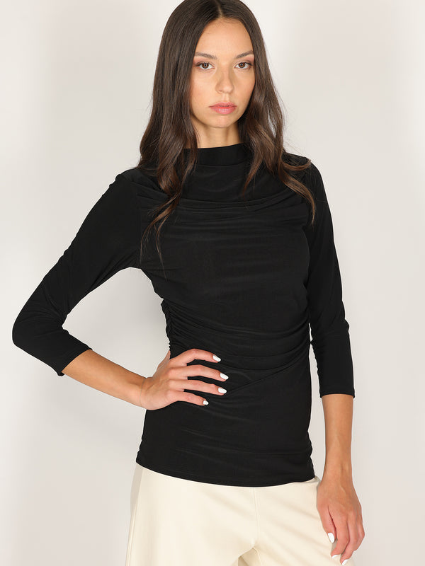 Maglia arricciata