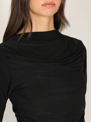 Maglia arricciata