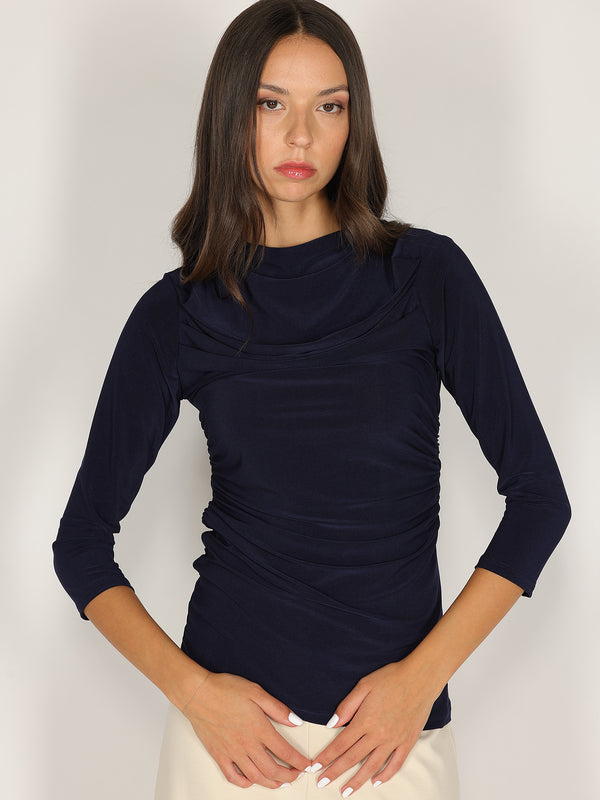 Maglia arricciata
