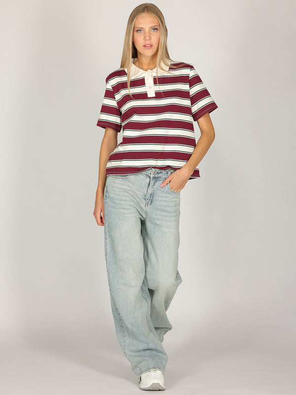 Polo India a righe