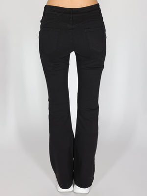 Pantalone Nero a zampa