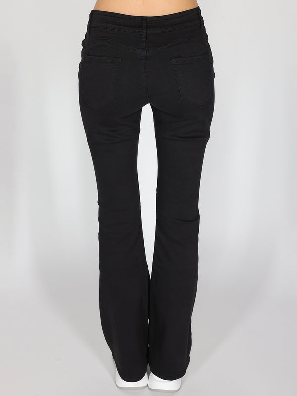 Pantalone Nero a zampa