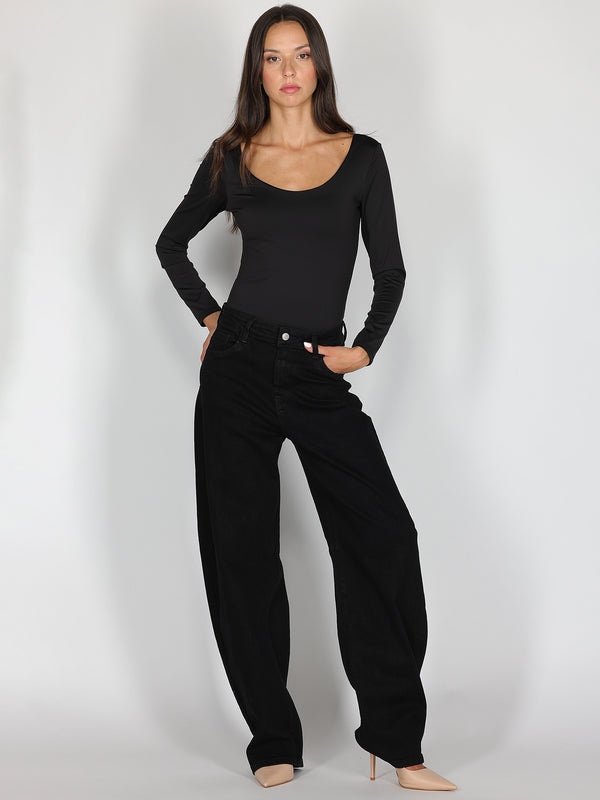 Jeans Nero gamba larga