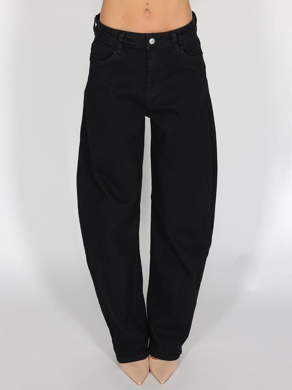 Jeans Nero gamba larga