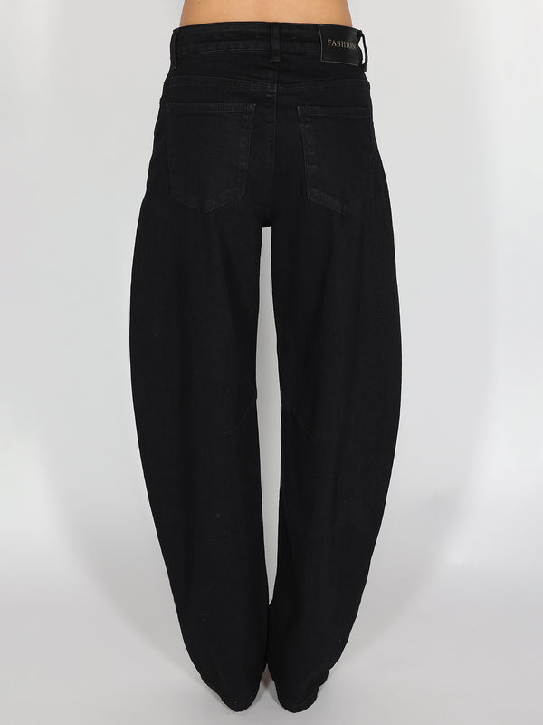 Jeans Nero gamba larga