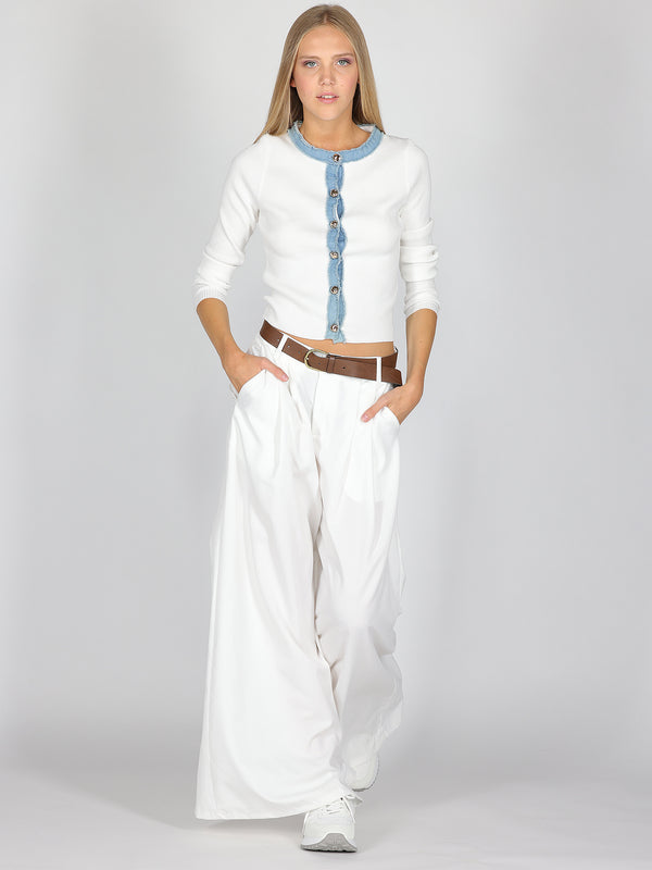 Maglia con bottoni