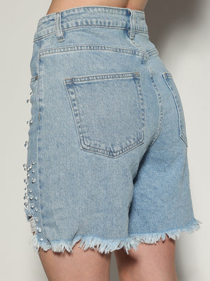 Shorts con perline