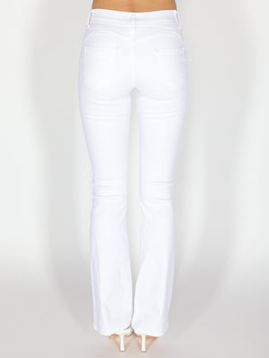 Pantalone Bianco a zampa