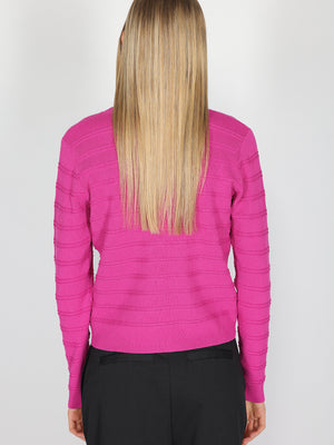 Maglia con bottoni oro