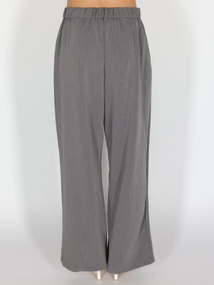 Pantaloni palazzo con pinces