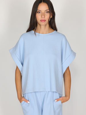 T-shirt in felpa