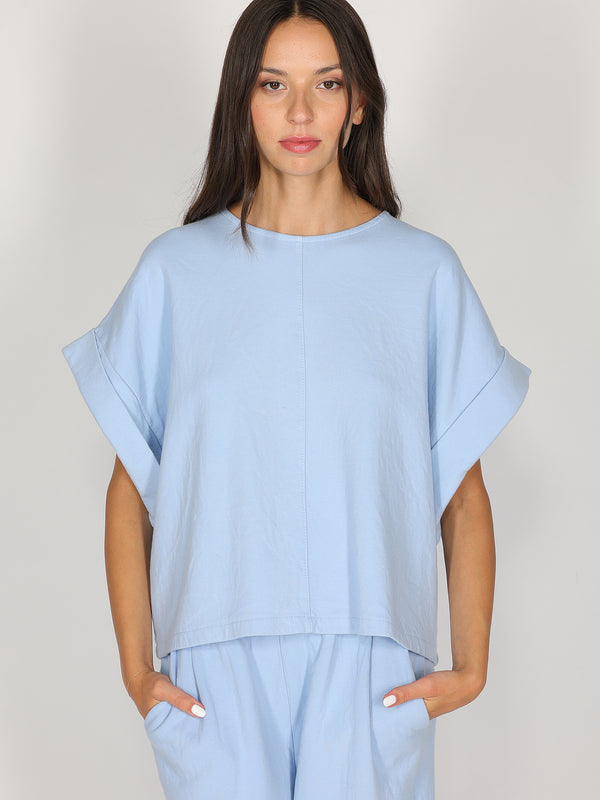T-shirt in felpa
