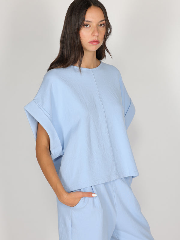 T-shirt in felpa