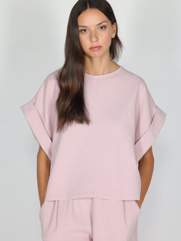 T-shirt in felpa