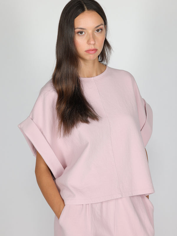 T-shirt in felpa