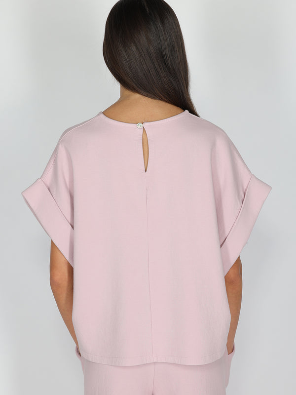 T-shirt in felpa