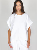 T-shirt in felpa
